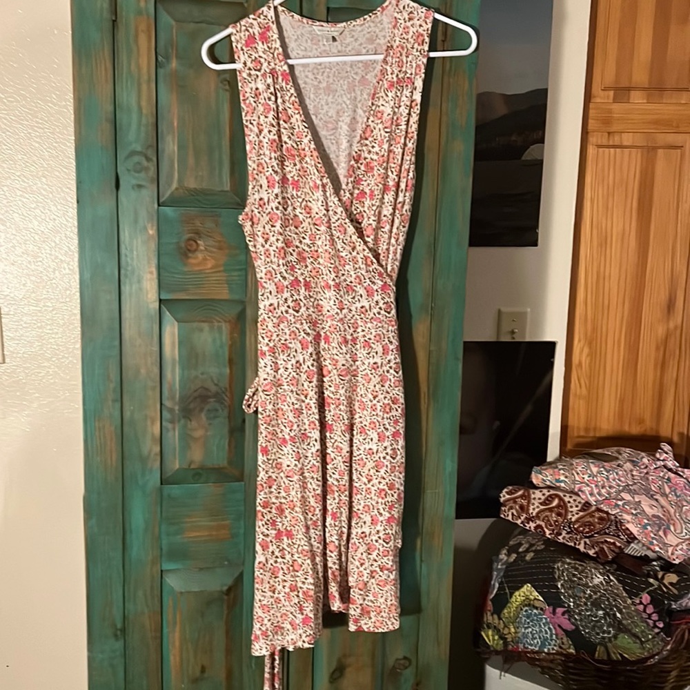 Lucky brand cute wrap dress size large